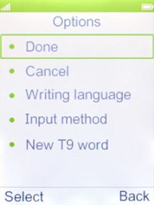 Select Done. Select Done.