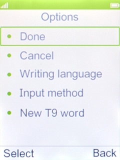 Select Done. Select Done.