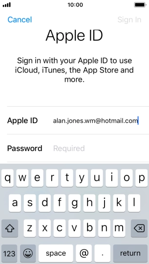 Press the field next to Press the field next to