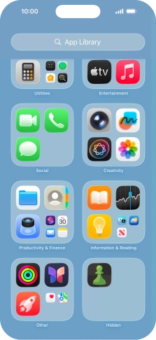 Press and hold the required app. Press and hold the required app.
