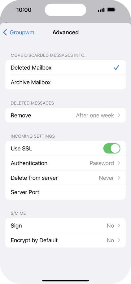 Press the indicator next to Press the indicator next to