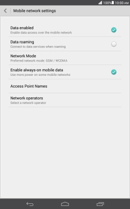 Press Access Point Names. Press Access Point Names.