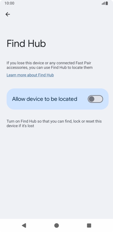 Press the indicator next to Press the indicator next to