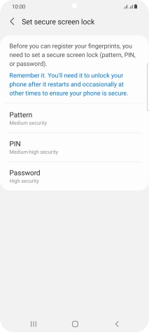 Press the required phone lock code and follow the instructions on the screen to create an additional phone lock code. Press the required phone lock code and follow the instructions on the screen to create an additional phone lock code.