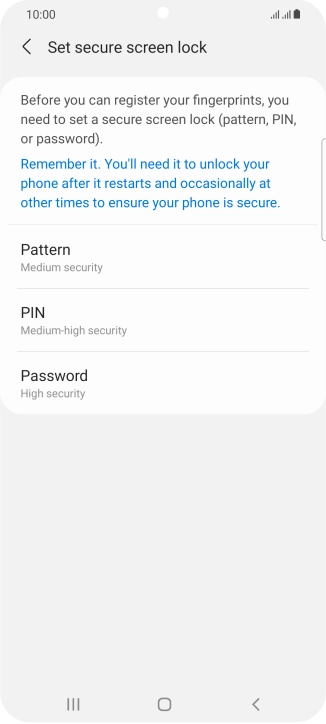 Press the required phone lock code and follow the instructions on the screen to create an additional phone lock code. Press the required phone lock code and follow the instructions on the screen to create an additional phone lock code.