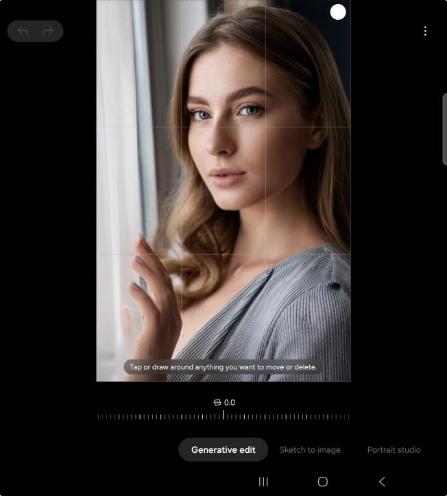 To resize, remove or move objects on your pictures, press Generative edit. To resize, remove or move objects on your pictures, press Generative edit.