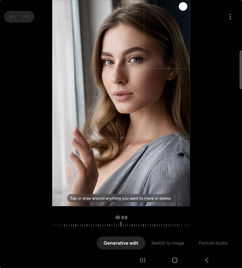 To resize, remove or move objects on your pictures, press Generative edit. To resize, remove or move objects on your pictures, press Generative edit.