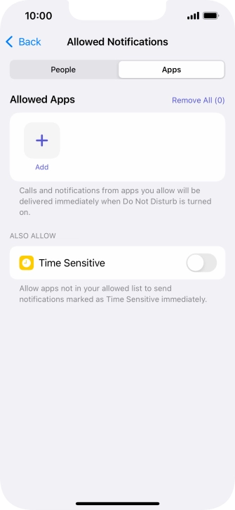 Press the indicator next to Press the indicator next to
