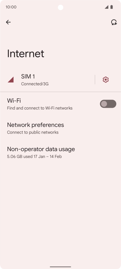 Press the indicator next to Press the indicator next to