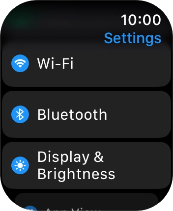 Press Bluetooth. Press Bluetooth.