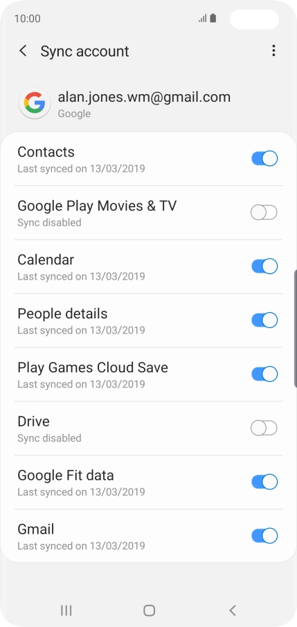 Press the Home key to return to the home screen. Press the Home key to return to the home screen.