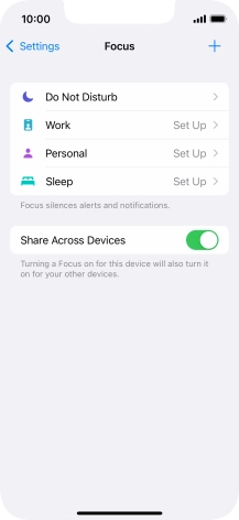 Press Do Not Disturb. Press Do Not Disturb.