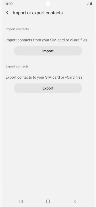 Press Import. Press Import.