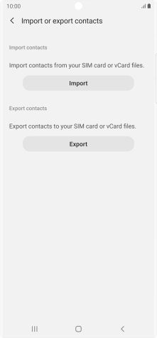 Press Import. Press Import.