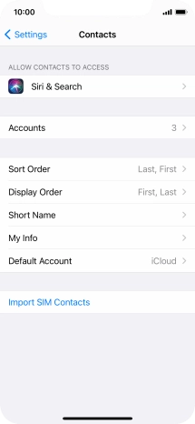 Press Import SIM Contacts. Press Import SIM Contacts.