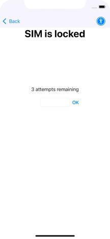 If your SIM is locked, key in your PIN and press OK. If your SIM is locked, key in your PIN and press OK.