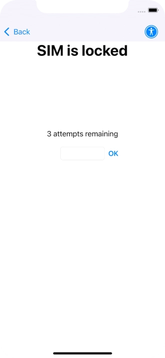 If your SIM is locked, key in your PIN and press OK. If your SIM is locked, key in your PIN and press OK.