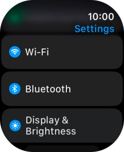 Press Bluetooth. Press Bluetooth.