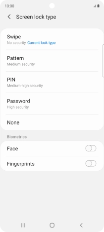 Press Fingerprints. Press Fingerprints.