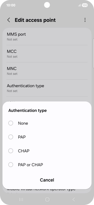 Press PAP. Press PAP.