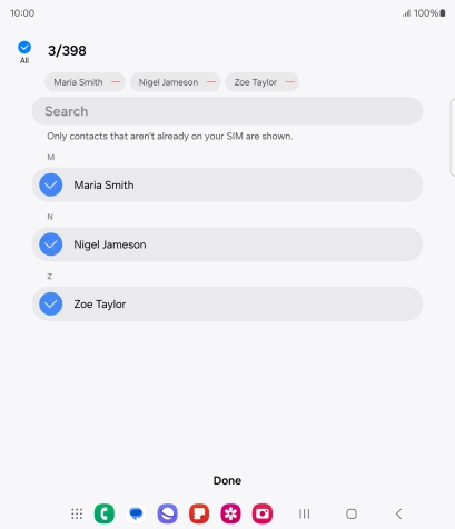 Press Done. Press Done.