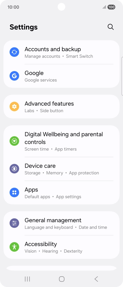 Press Accounts and backup. Press Accounts and backup.