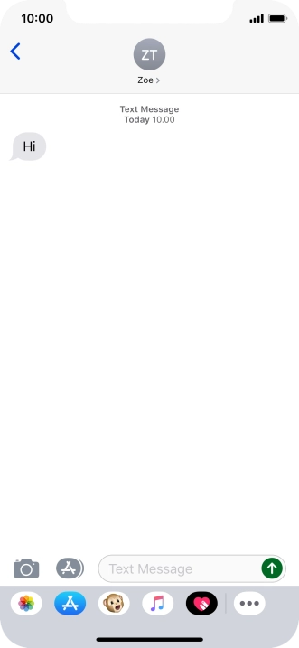 Slide your finger upwards starting from the bottom of the screen to return to the home screen. Slide your finger upwards starting from the bottom of the screen to return to the home screen.