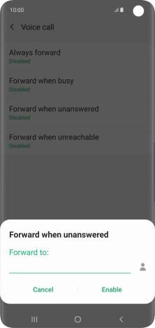 Key in +61414121121 and press Enable. Key in +61414121121 and press Enable.