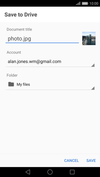 Press SAVE. Press SAVE.