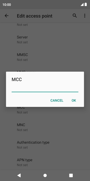 Key in 505 and press OK. Key in 505 and press OK.
