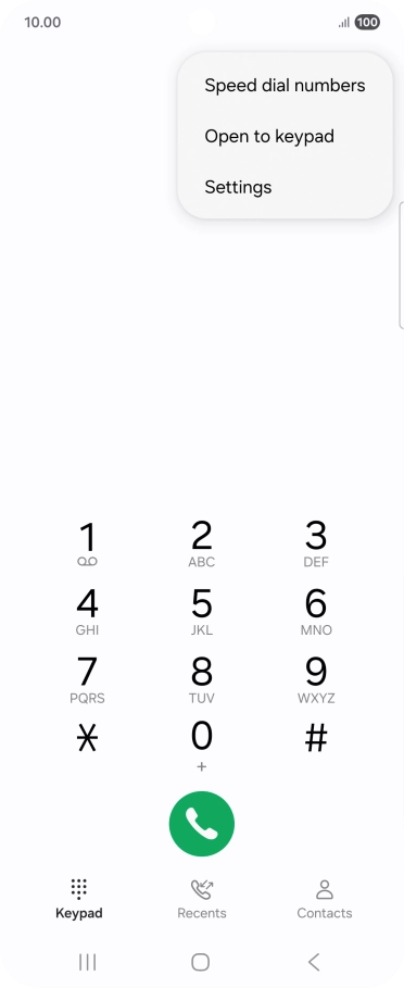 Press Settings. Press Settings.