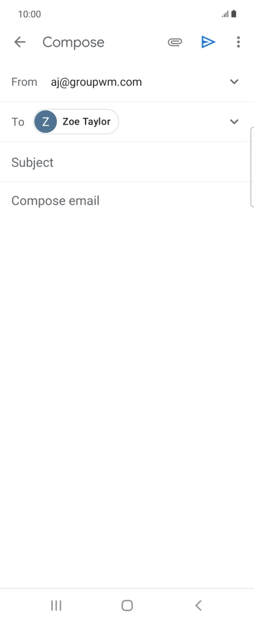 Press Subject and key in the required subject. Press Subject and key in the required subject.