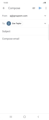 Press Subject and key in the required subject. Press Subject and key in the required subject.