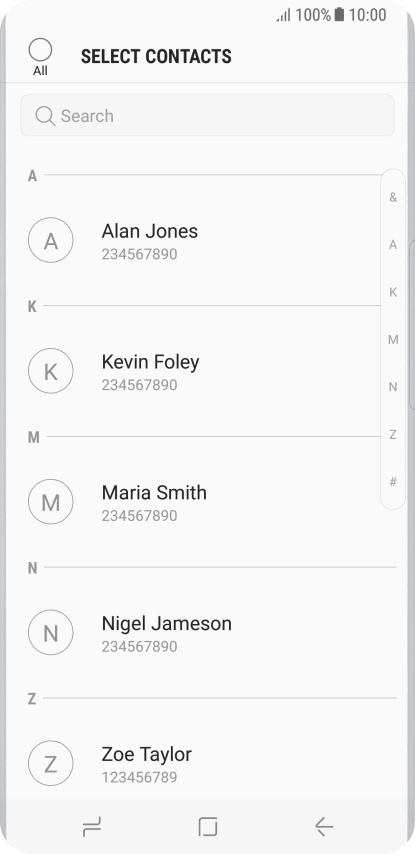 Press the field above Press the field above