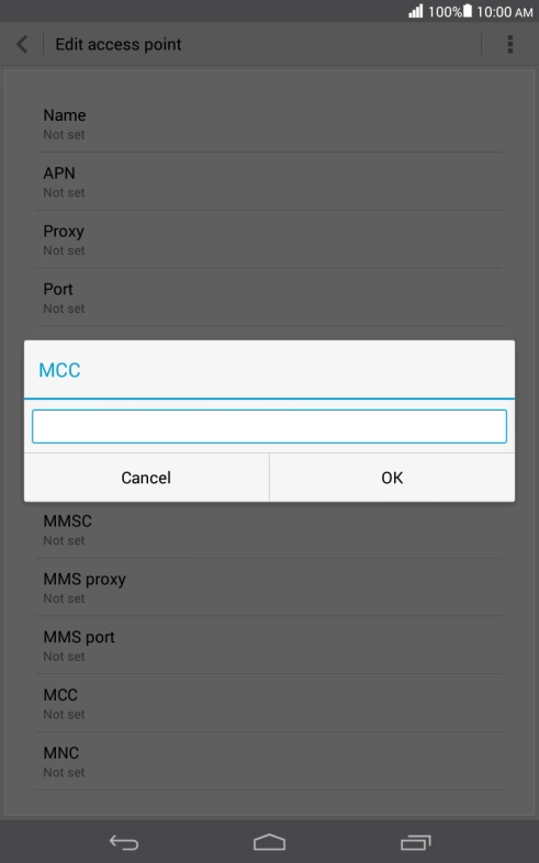 Key in 505 and press OK. Key in 505 and press OK.