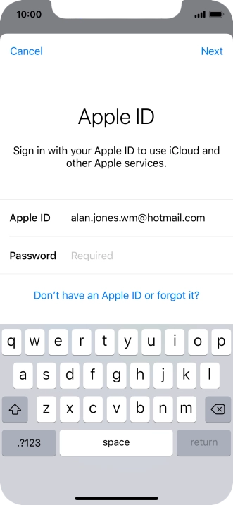Press the field next to Press the field next to