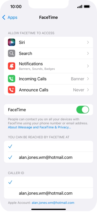 Press the indicator next to Press the indicator next to