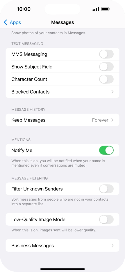 Press the indicator next to Press the indicator next to