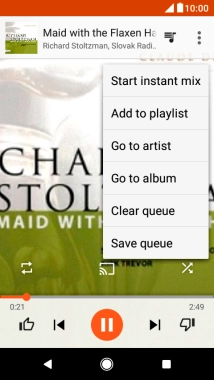 Press Add to playlist. Press Add to playlist.