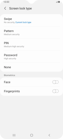 Press Fingerprints. Press Fingerprints.