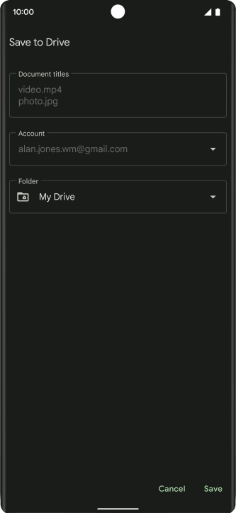 Press the field below Press the field below