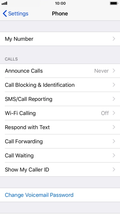 Press Announce Calls. Press Announce Calls.