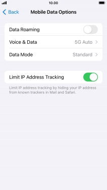Press Voice & Data. Press Voice & Data.