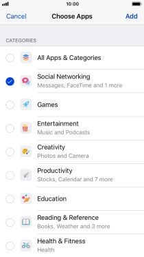 Press Add. Press Add.
