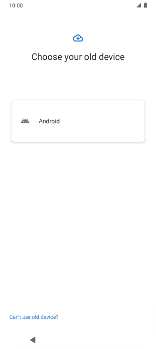 Press the required setting and follow the instructions on the screen to transfer the content from the other phone and finish the activation of your phone. Press the required setting and follow the instructions on the screen to transfer the content from the other phone and finish the activation of your phone.