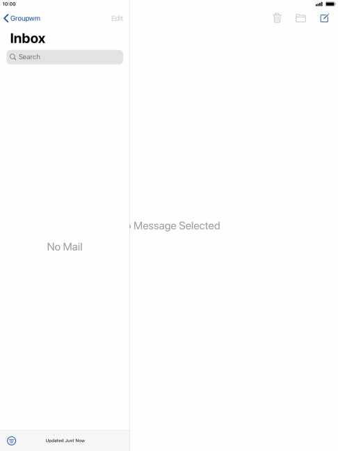 Press arrow left. Press arrow left.