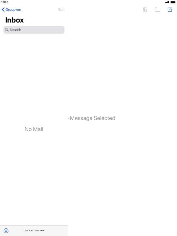 Press arrow left. Press arrow left.