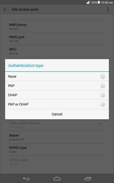 Press PAP. Press PAP.