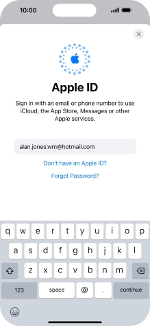 Press continue. Press continue.