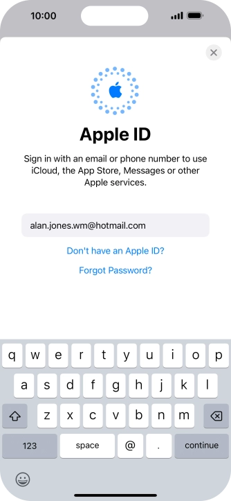 Press continue. Press continue.